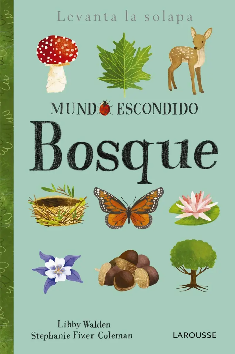 Cubierta de Mundo escondido. Bosque (Larousse – Infantil) (Español) Tapa dura