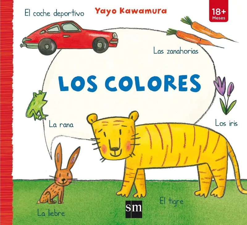 Cubierta de Los colores (Libros de cartón)