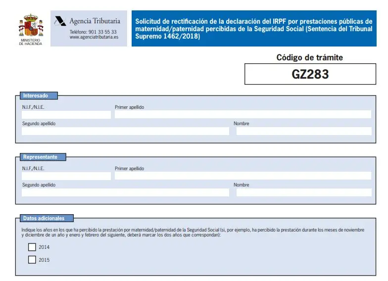 Como tramitar la devolución del IRPF por maternidad