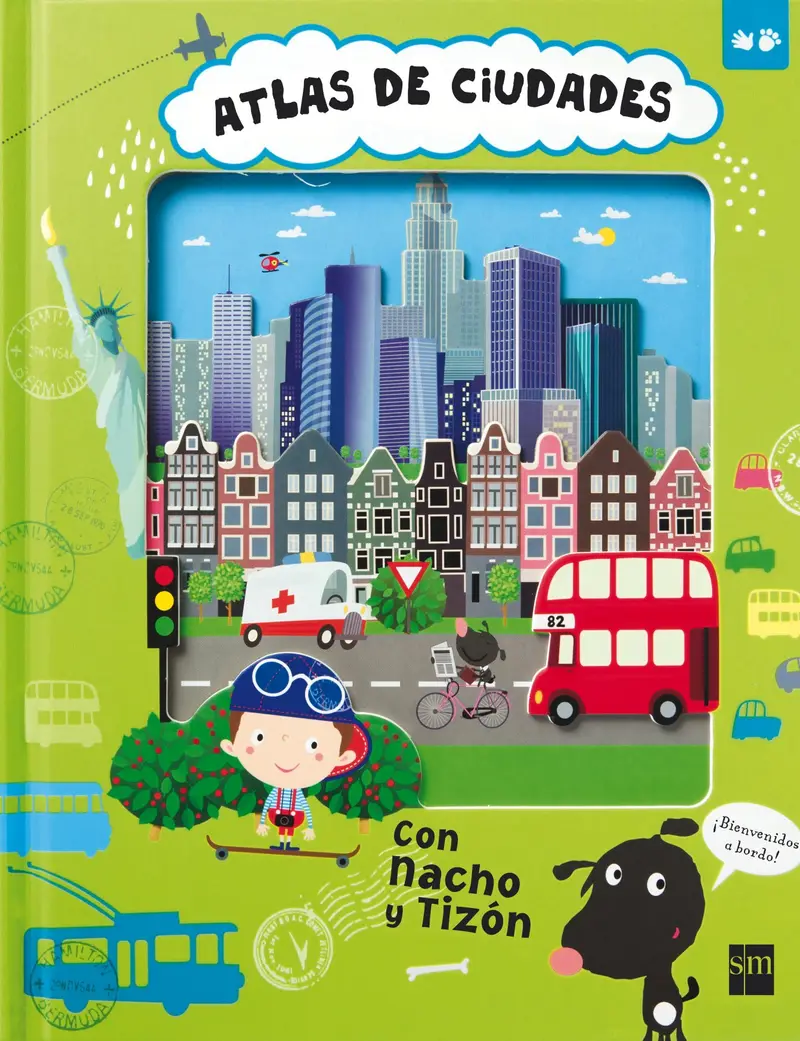 Cubierta de Atlas de ciudades Tapa dura