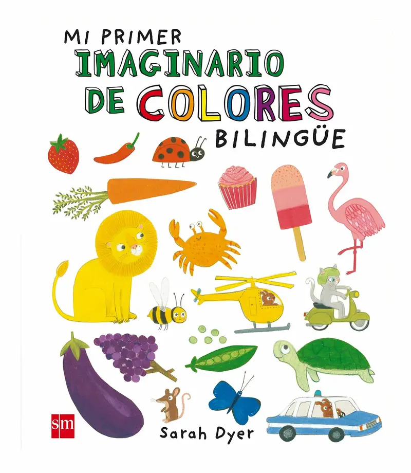 Cubierta de Mi primer imaginario de colores bilingüe Tapa dura