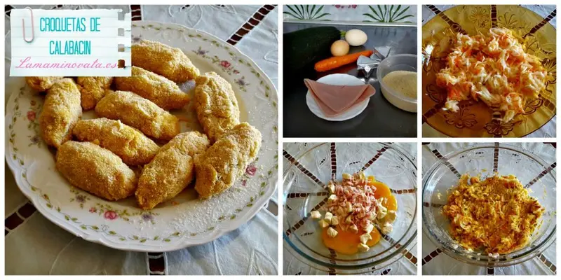 Croquetas caseras de calabacín