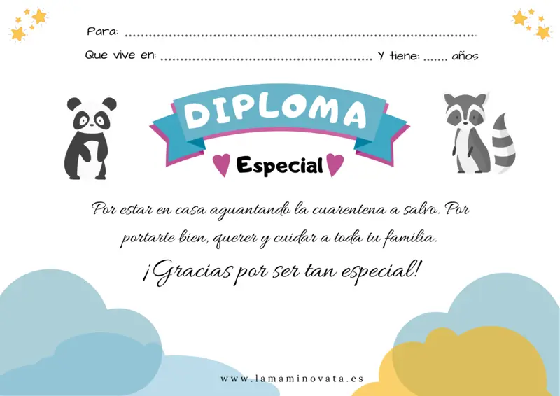 Dilploma yo me quedo en casa