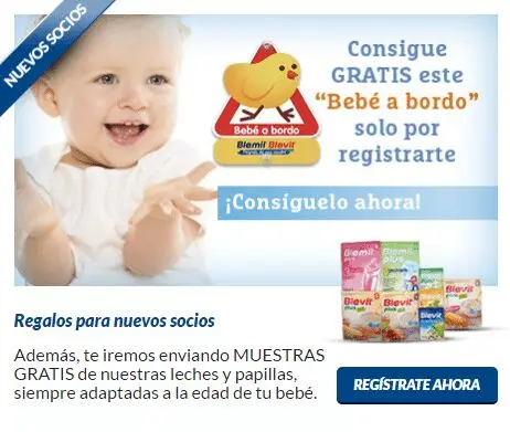 Muestras gratis bebes y embarazadas de Septiembre 2016