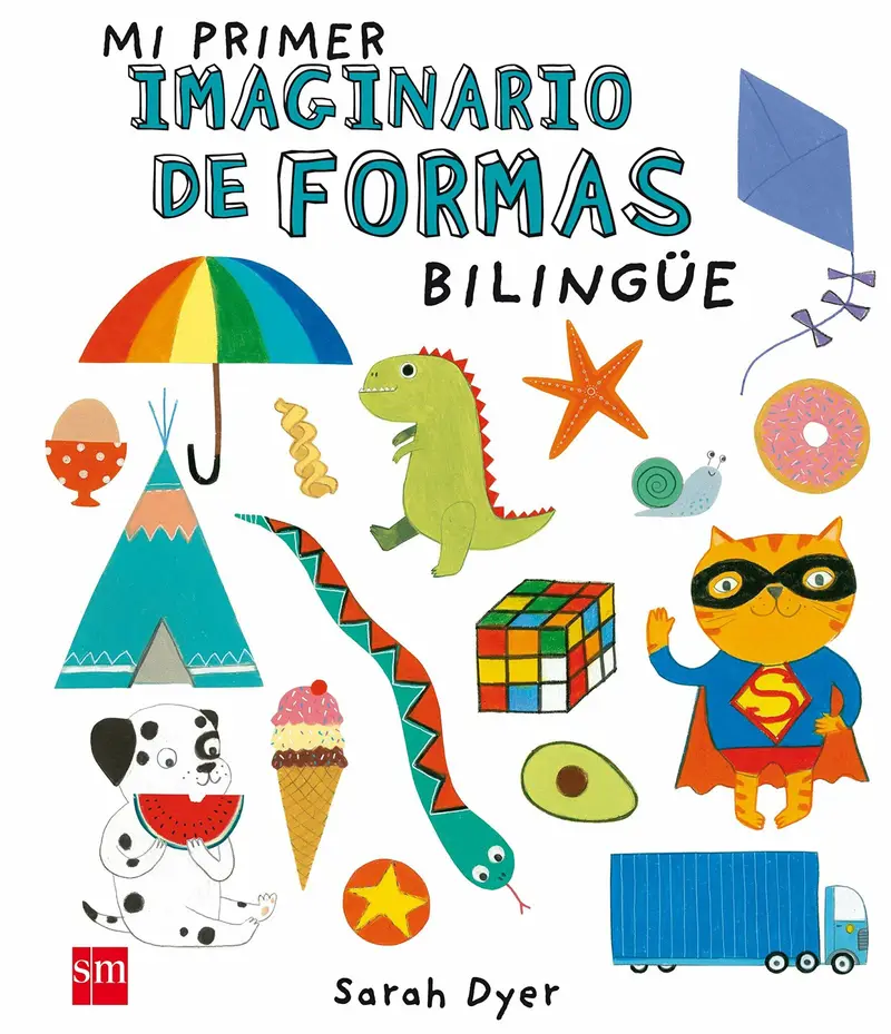 Cubierta de Mi primer imaginario de formas bilingüe Tapa dura