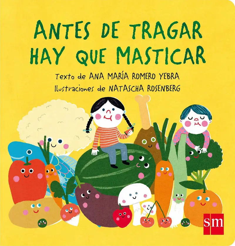 Cubierta de Antes de tragar hay que masticar (Libros de cartón)