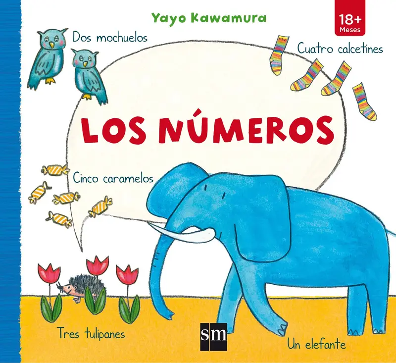 Cubierta de Los números (Libros de cartón)