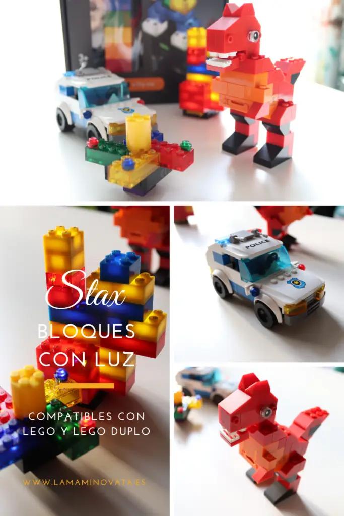 bloques de luz Stax compatibles con Lego