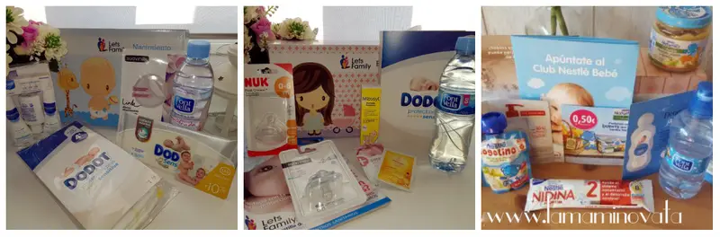 Muestras y canastillas gratis para bebe y embarazada 