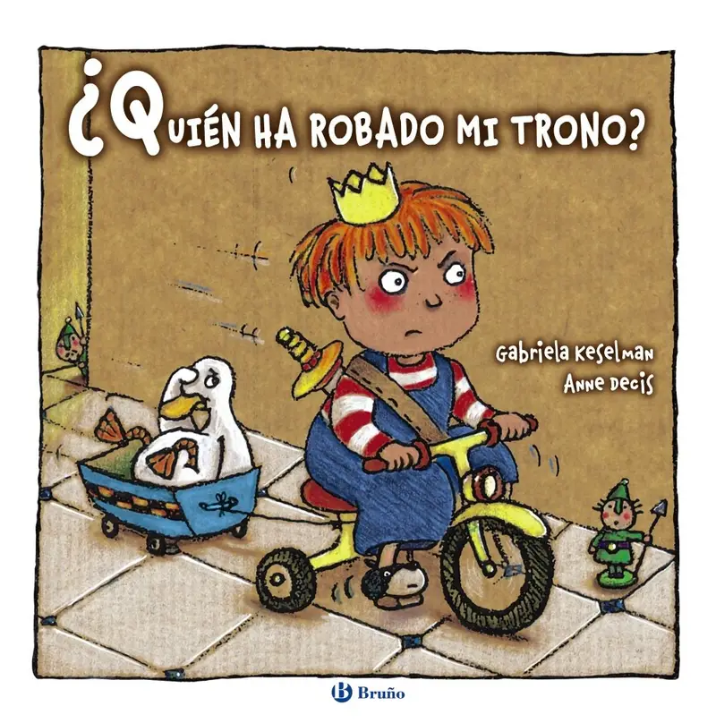 Cubierta de ¿Quién ha robado mi trono? (Álbum Castellano)