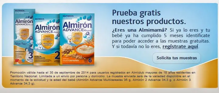 Muestras gratis de Almirón
