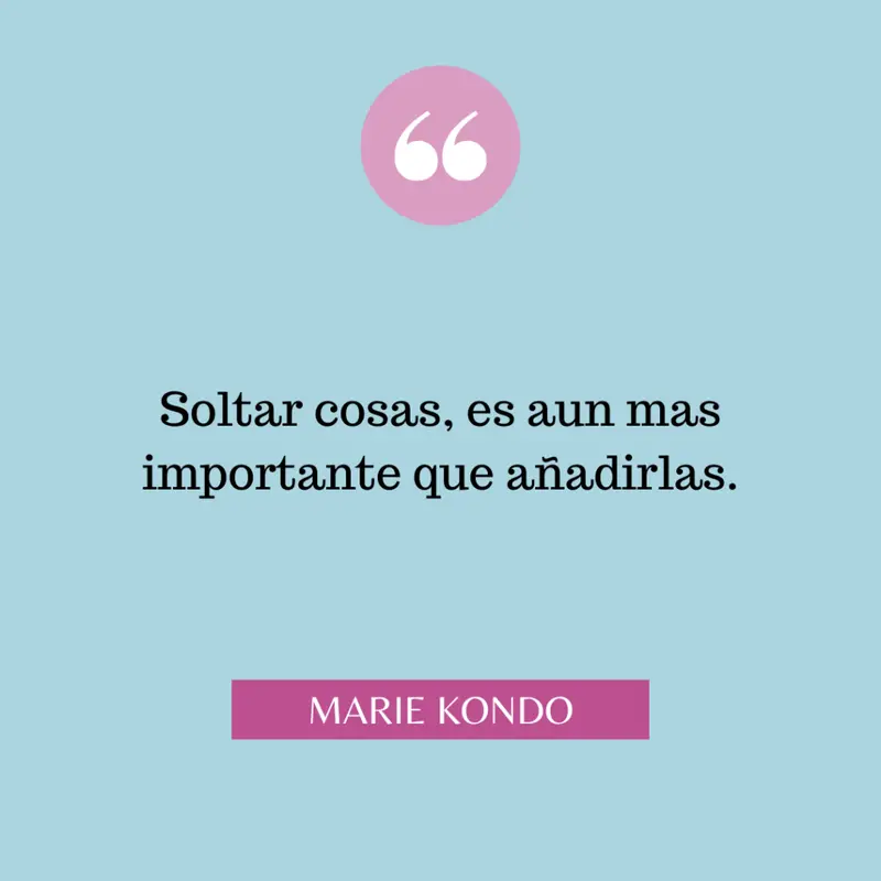 
Citas Marie Kondo
