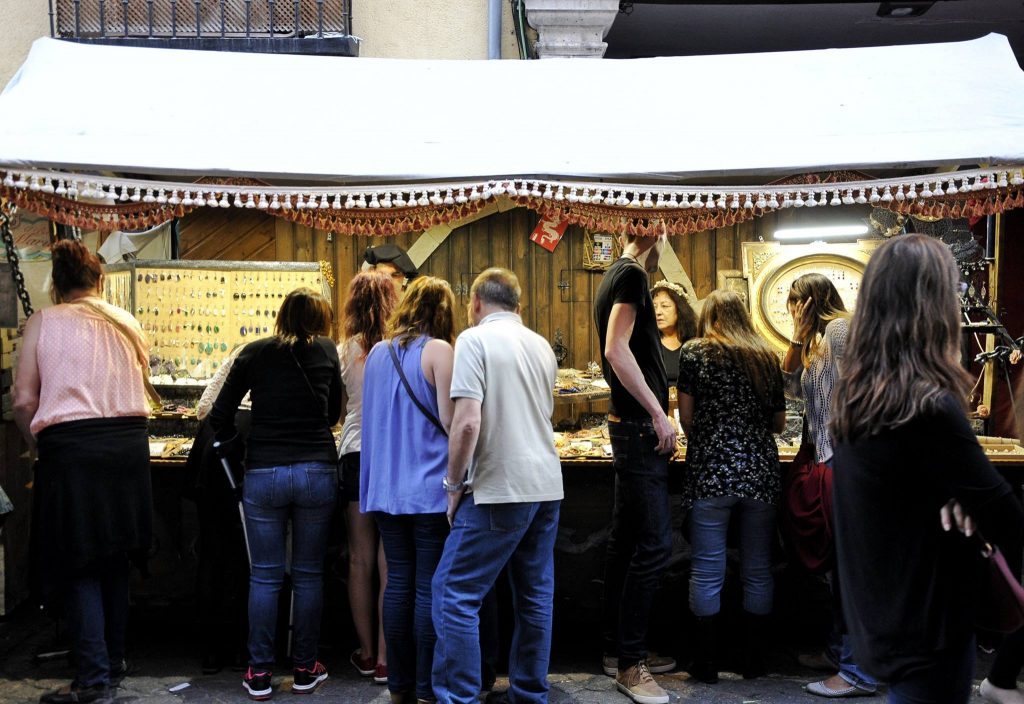 Visita al mercado cervantino de Alcalá de Henares