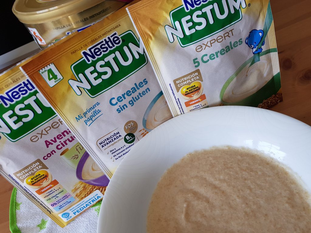 Conociendo la nueva gama de papillas de cereales Nestum